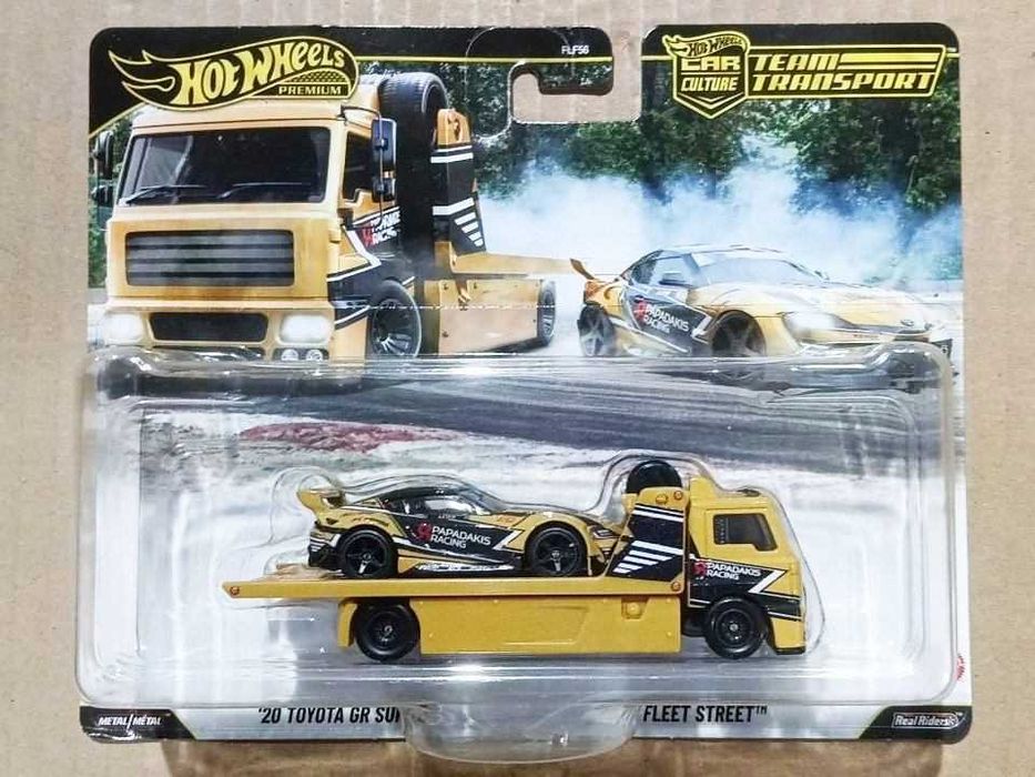 Hot Wheels Premium Car Culture Team Transport Fleet Street '20 Toyota GR Supra