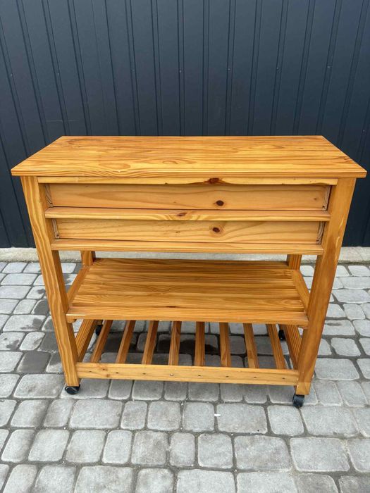 Piękny drewniany w 100% barek sosnowy.Transport.Okazja.Wysyłka.Polecam