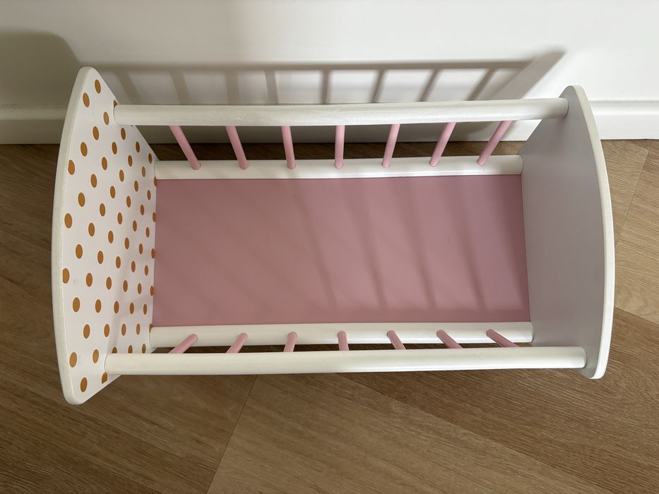 Lozeczko dla lalek maskotek Janod Candy Chic