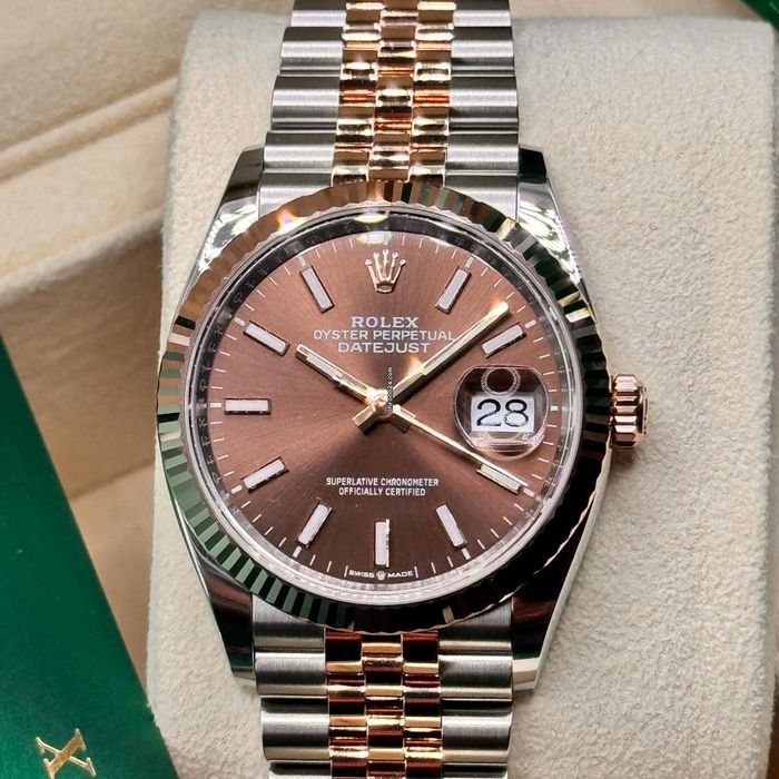 New!!! Rolex Datejust 36 Bright Brown
