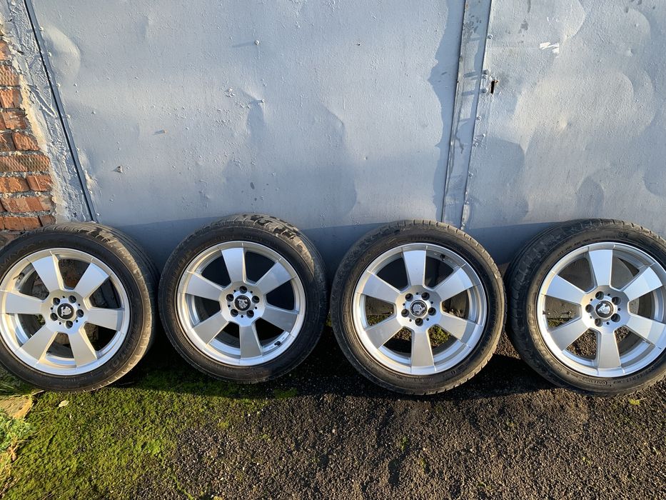 Диски R17 PLW з літньою гумою Dunlop 225/45