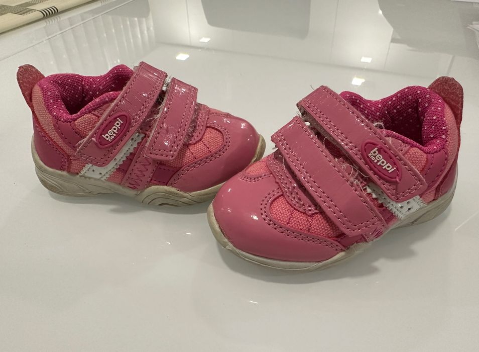 Beppi Pink Sneakers Size 19