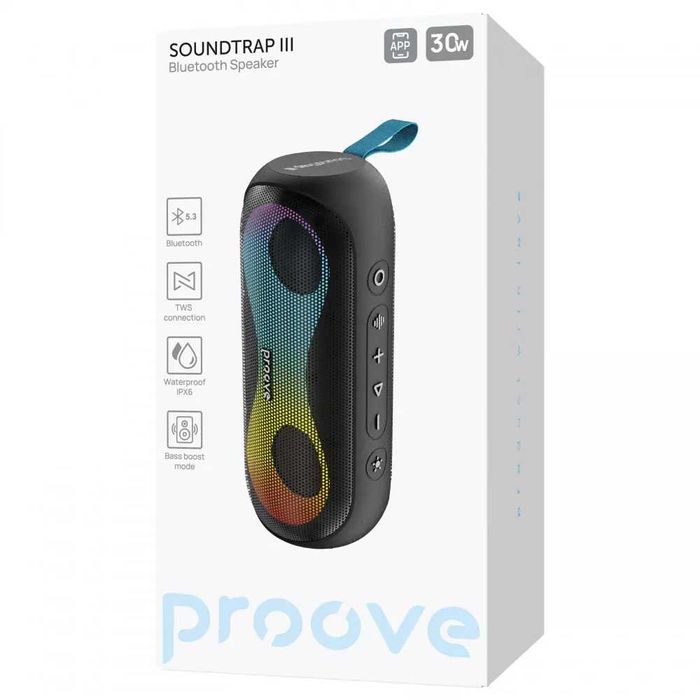 Портативная Акустика Proove SoundTrap III 30W (APP)