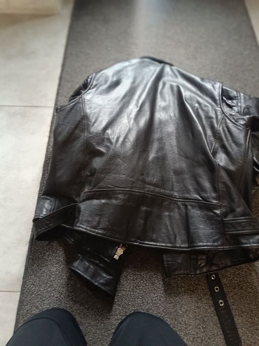Kurtka motocyklowa skórzana