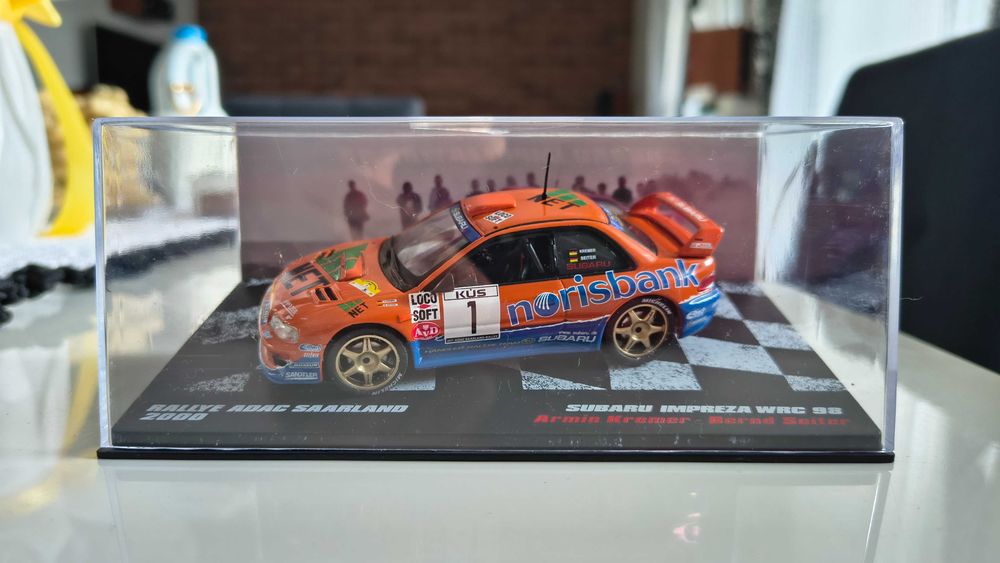 Model kolekcjonerski WRC Subaru Impreza WRC 98