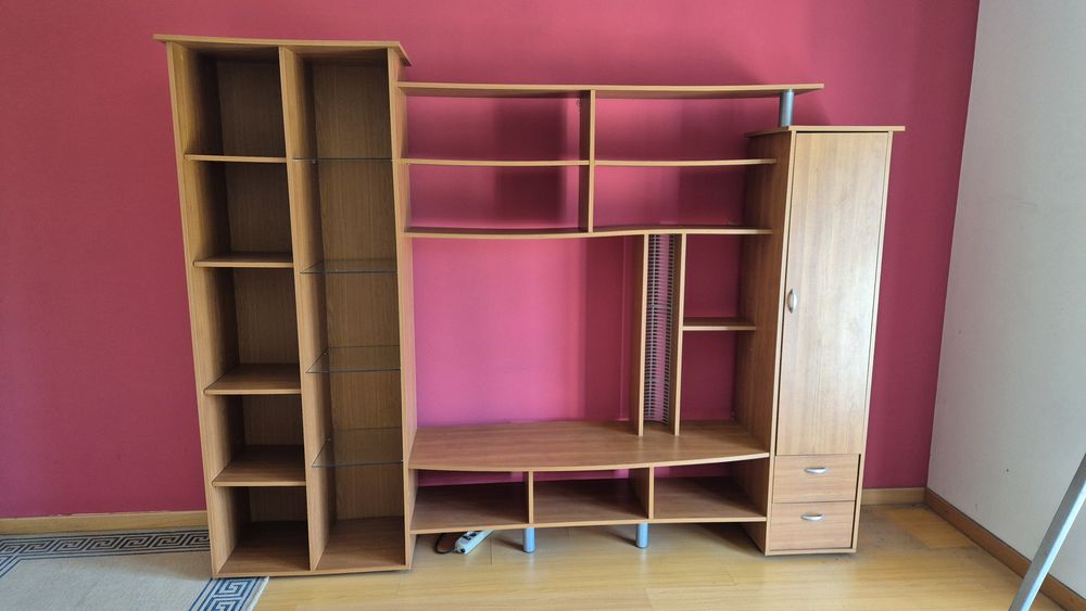 Móvel de sala com arrumação