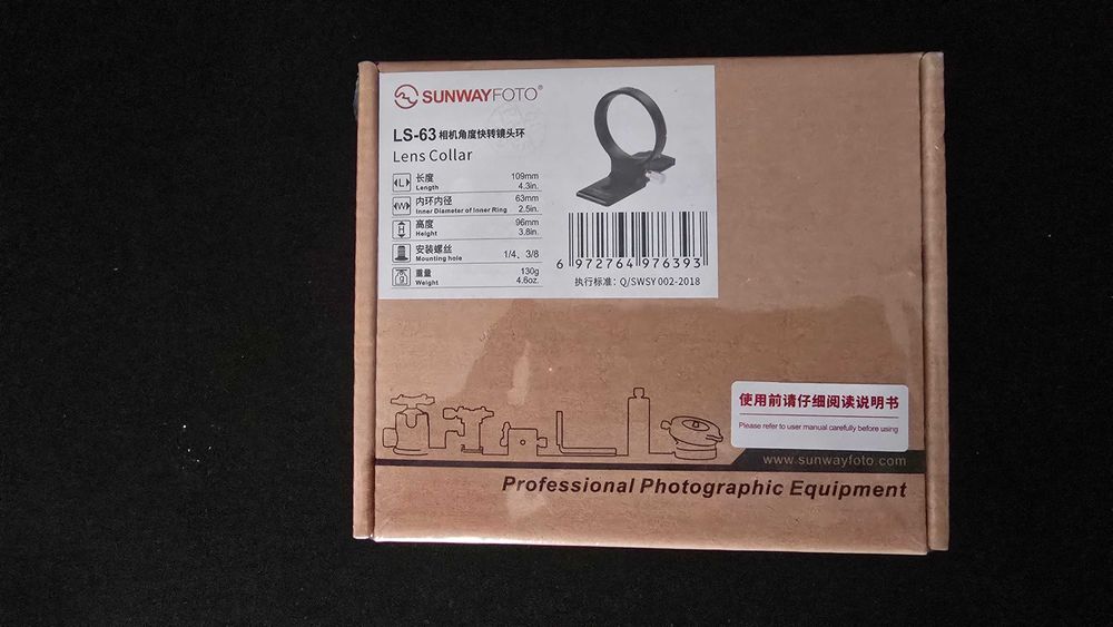 SunWayFoto LS-63 Suporte rotativo para camaras Mirrorless Sony