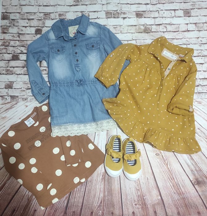 Речі для дівчинки, сукні , джинсові куртки