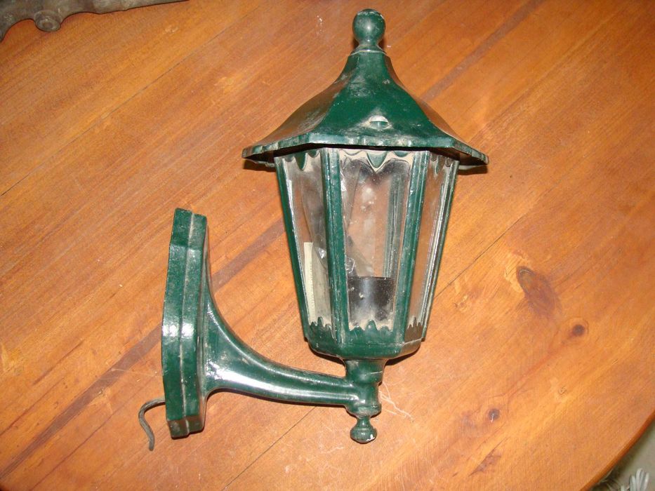 Candeeiro de Parede Verde