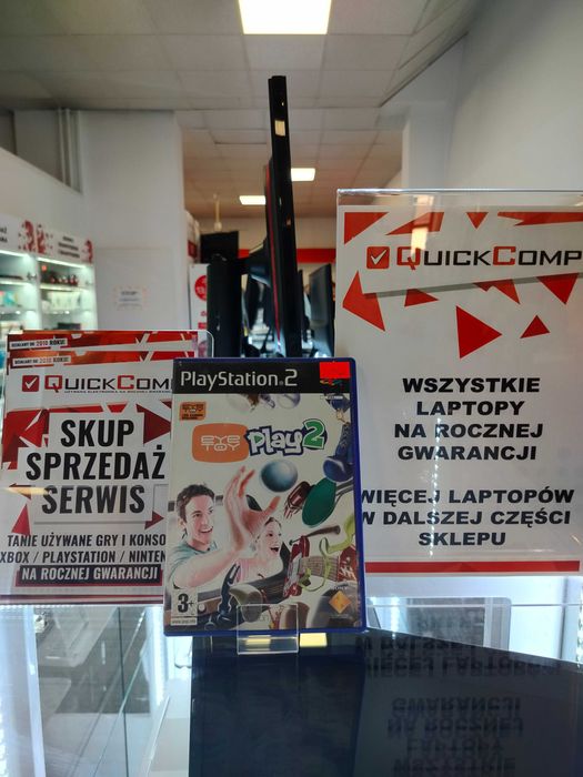 Gra PlayStation 2 PS2 EYE TOY Play 2 Gwarancja 1 Rok QUICK-COMP