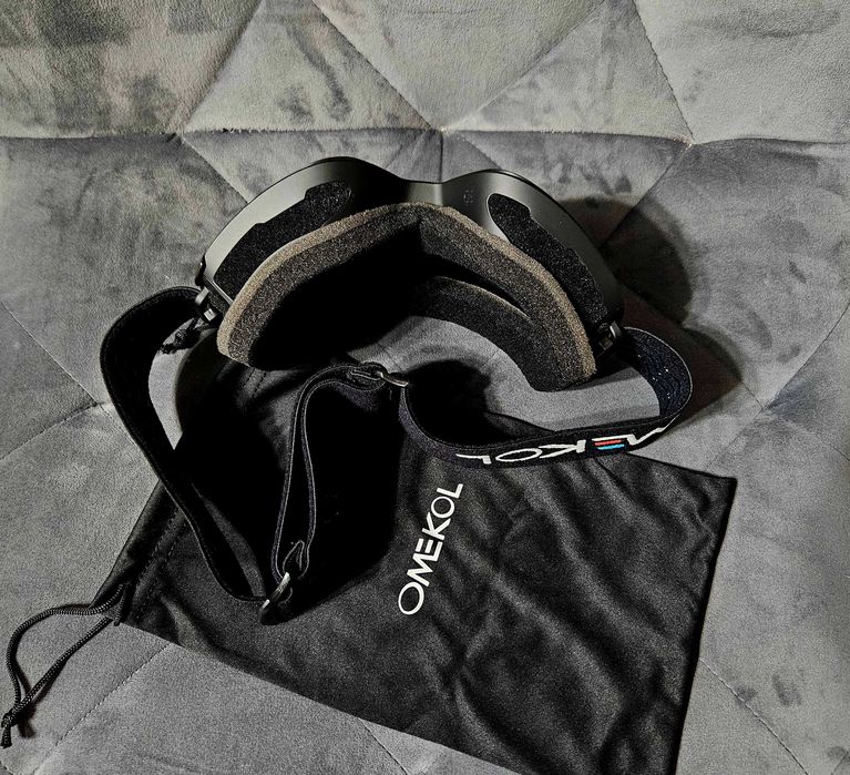 Лижні окуляри OMEKOL, лижна маска, лыжные очки, лыжная маска + чохол