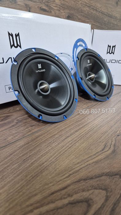 16см мідбаси UAudio Patron PM6 130Вт динаміки в авто, колонки, акустика, ціна за пару