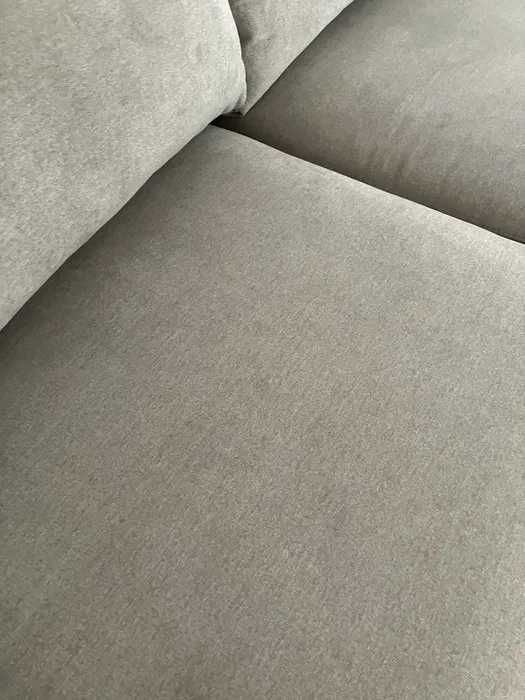 Sofá 3 lugares c/chaise longue, Hillared antracite, ESKILSTUNA