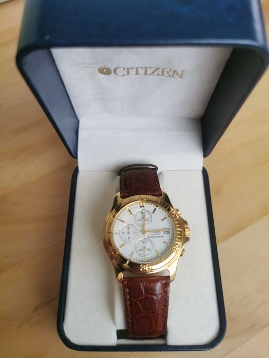 NOVO Relógio Citizen Quartz Chronograph 20 mm