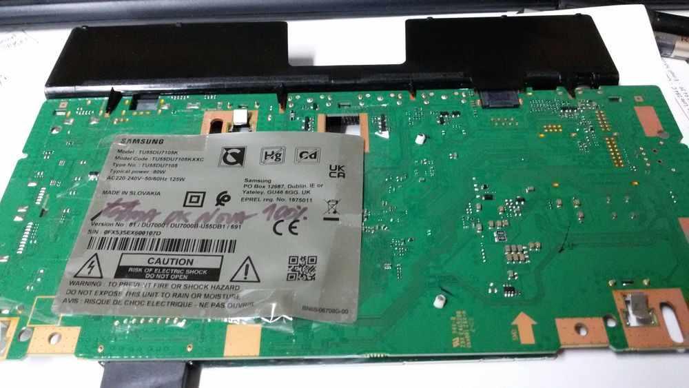 bn96..59616j mainboard tv samsung tu55du7105k