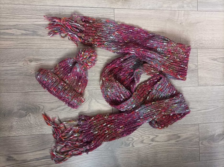 Czapka + Szal Komplet