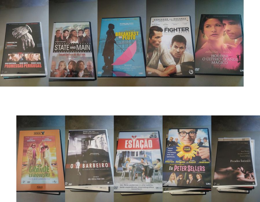 43 Filmes em fomato DVD