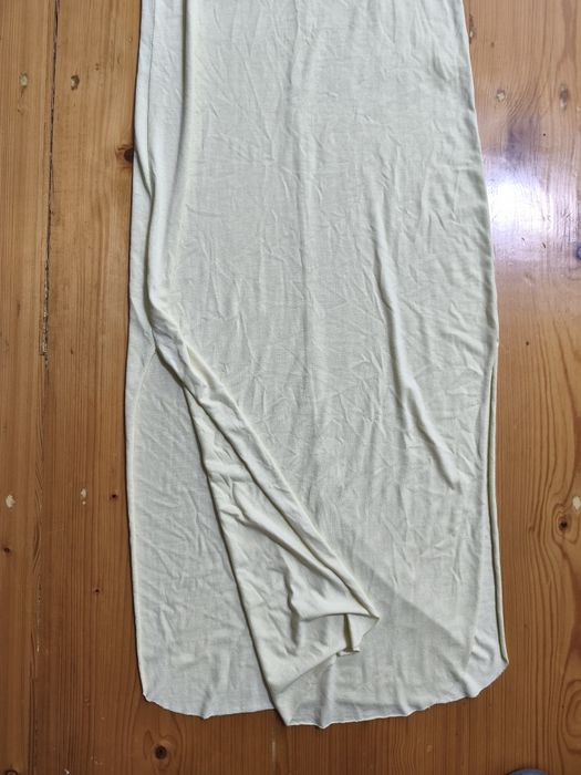 Żółto-blada sukienka