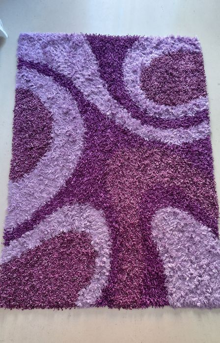 Tapete antiderrapante 150cm x 200cm com 3 variedades de pelo