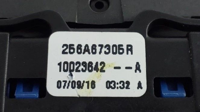 Comando / botão / interruptor multifunções RENAULT Zoe (BFM_)445947338147778563