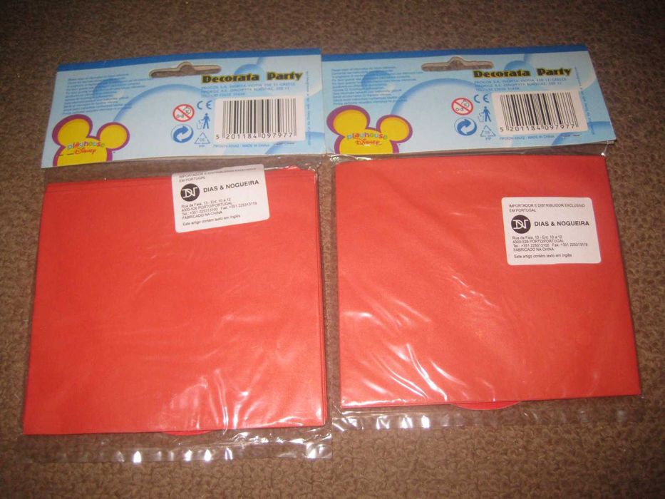 2 Packs de Convites do "Mickey Mouse" Novos!