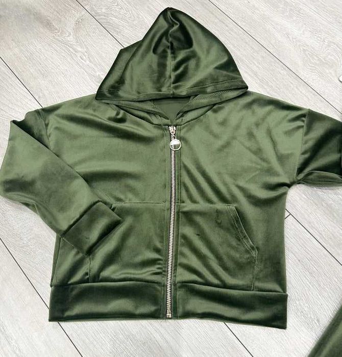 Зип худи juicy couture хаки
