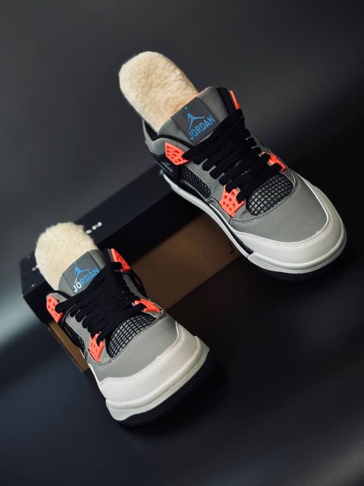 Зимние Nike Jordan Aura 4 кожаные кроссовки Найк Джордан Аура -32°