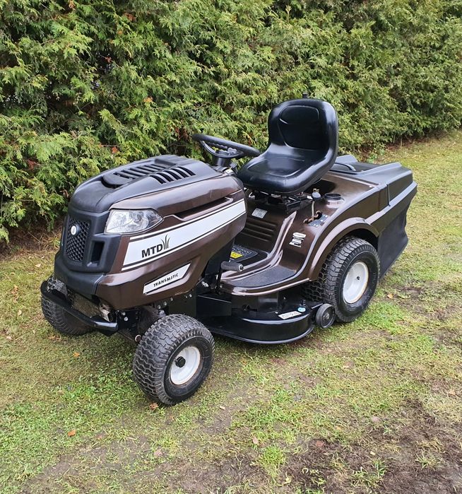 Traktorek kosiarka MTD z koszem 16 km pompa oleju transmatic