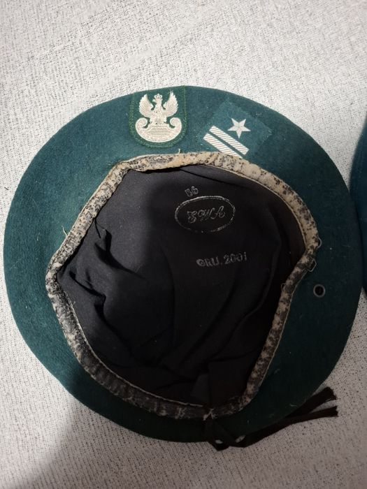Beret WP Zielony Wojsk Lądowych rozmiar 56.