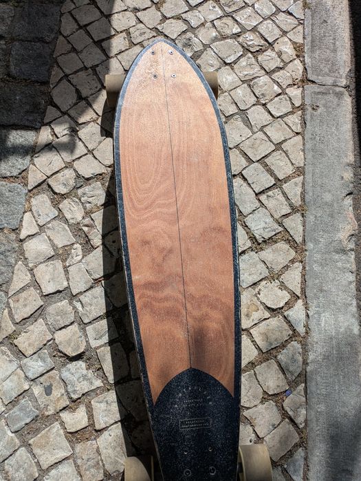 Longboard pintail Decathlon