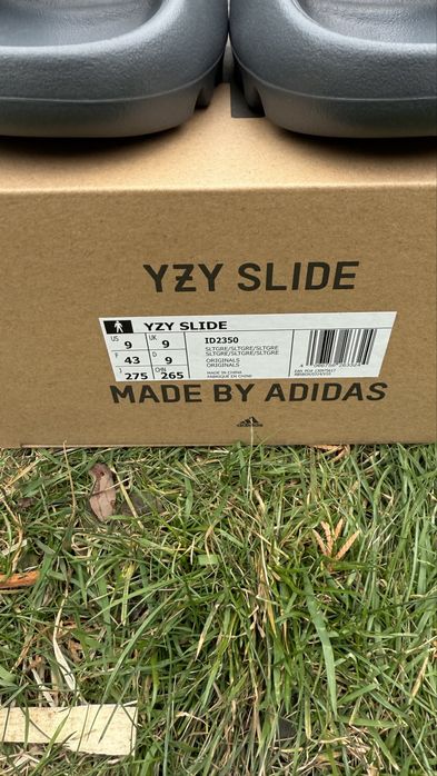 Klapki Adidas Yeezy Slide Dark Onyx