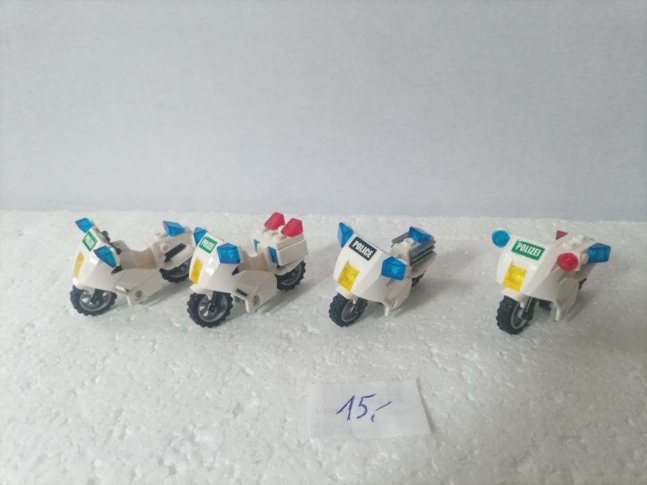 Klocki LEGO motory policyjne