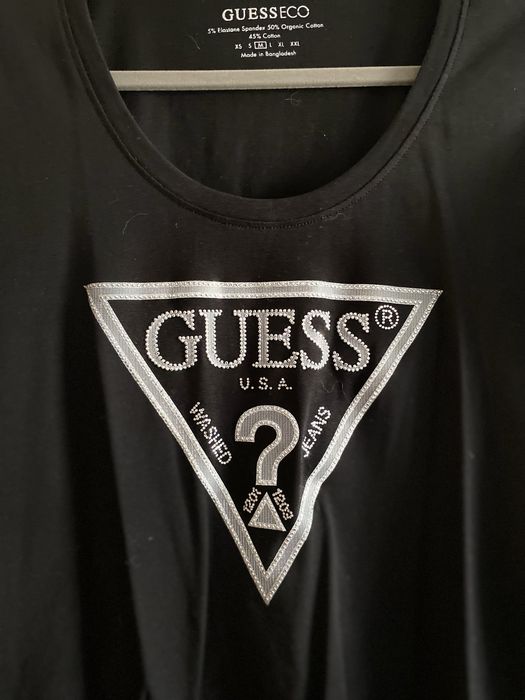 Orginalna czarna bluzka Guess M/38