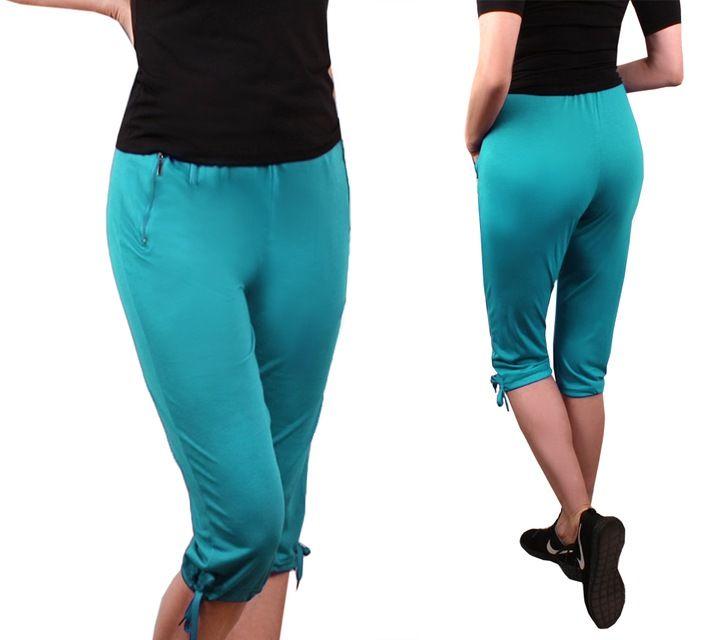 Spodnie Rybaczki Z Kieszonkami 8164 Grafit 44 Xxl