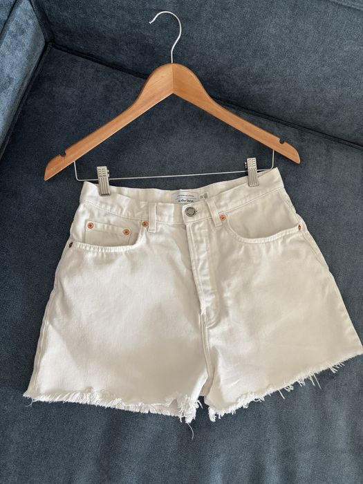 Білі джинсові шорти & OTHER STORIES, розмір W29 EU 38