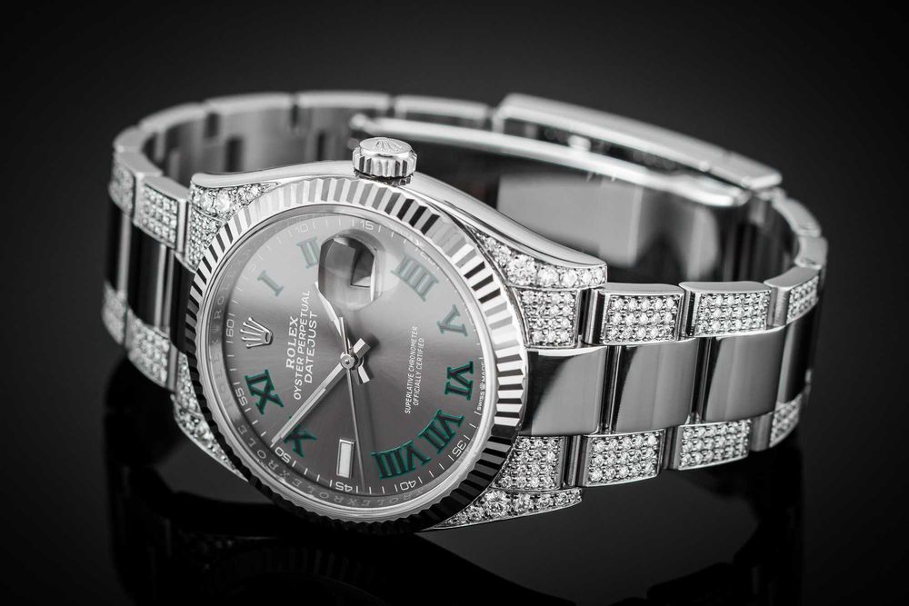 Zegarek Rolex Datejust 36mm z diamentami