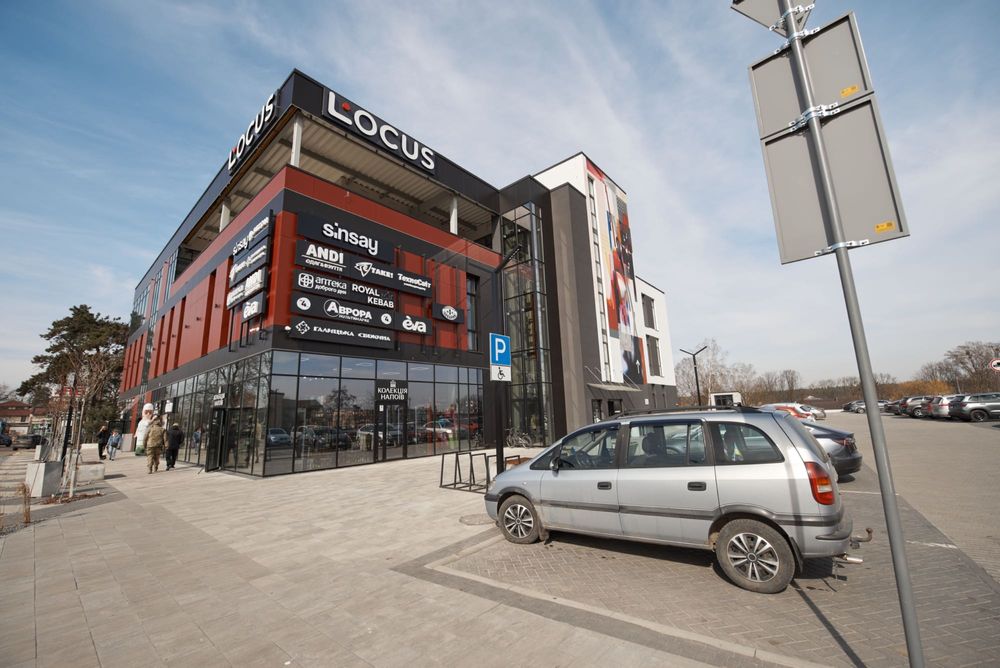 Оренда комерційного приміщення площею 153 м² у ТРЦ Locus