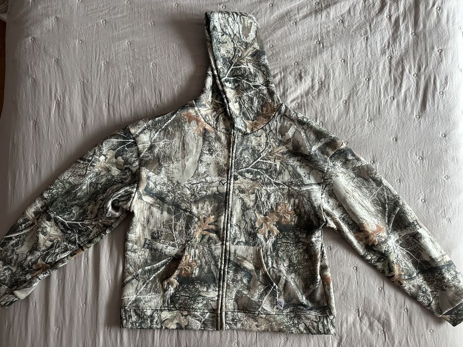 Real tree Zip Hoodie original XL зіп худі
