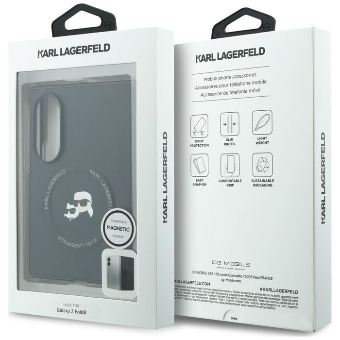 Karl Lagerfeld nakładka HC Magnetic … Samsung Galaxy Z Fold 8 czarna