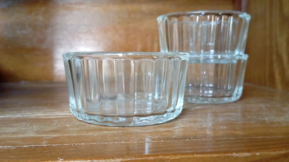 Conjunto 3 Tigelas Transparentes Pequenas