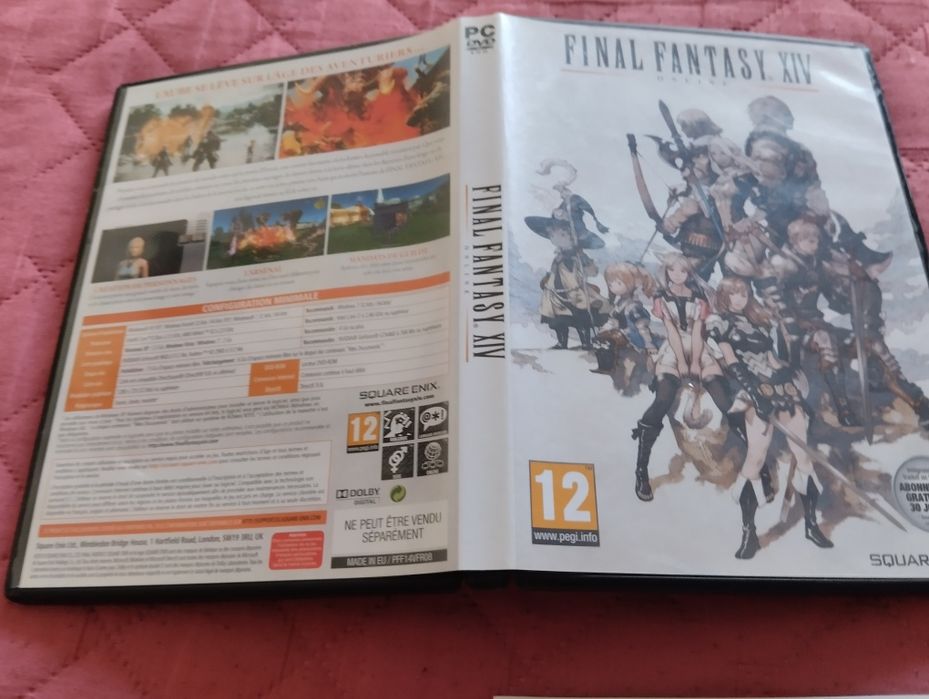 Jogo FF 14 + comando Oficial  FF14 para PC