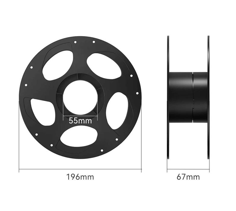 Szpula dla Bambu Lab Refill (100% kompatybilna, z RFID)