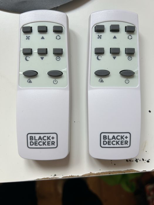 2 comandos ar condicionado black and decker