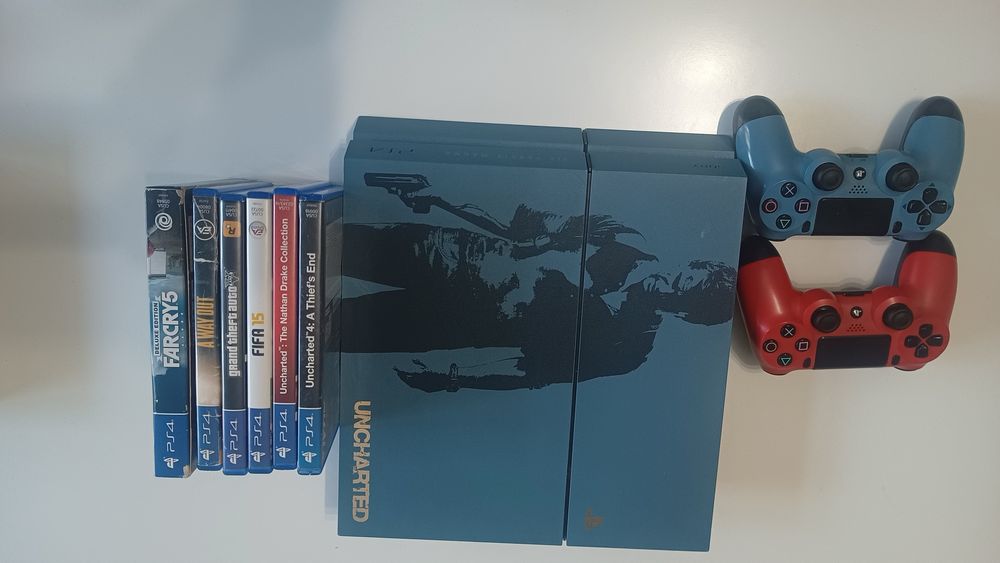 Konsola PS4 uncharted edition. 1TB.
