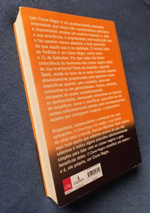 O Cisne Negro; O Impacto do Altamente Improvável - Nassim Nicholas Taleb
