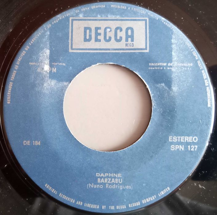 Daphne	- - - - -	Barzabu	- - - - -	Single