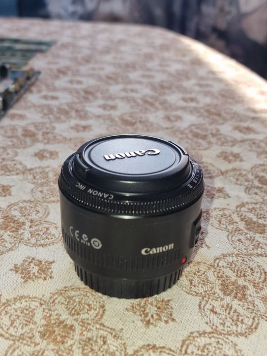 обьектив портретный canon 50mm