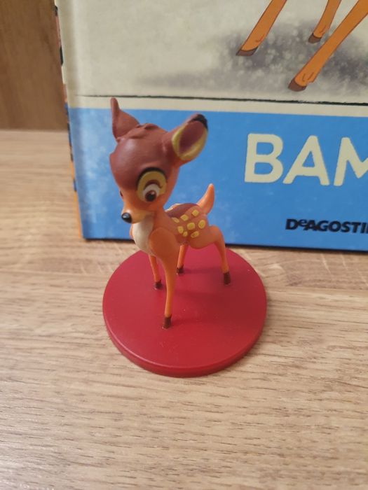 Książka I figurka audiobook Deagostini disney Bambi