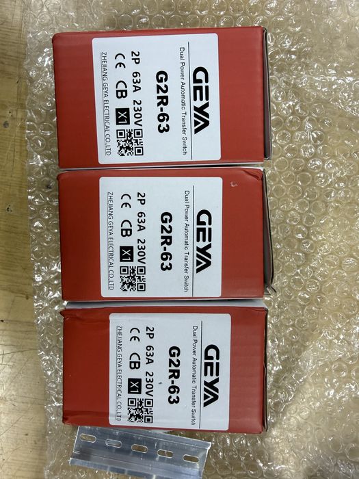 Авр Geya TONGOU 2p 63A автоматичного введення резерву