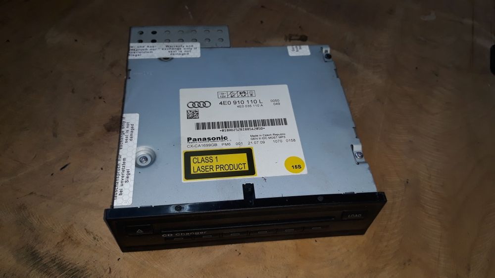 Zmieniarka płyt cd audi a4 a5 a6 a7 a8 q7 110l